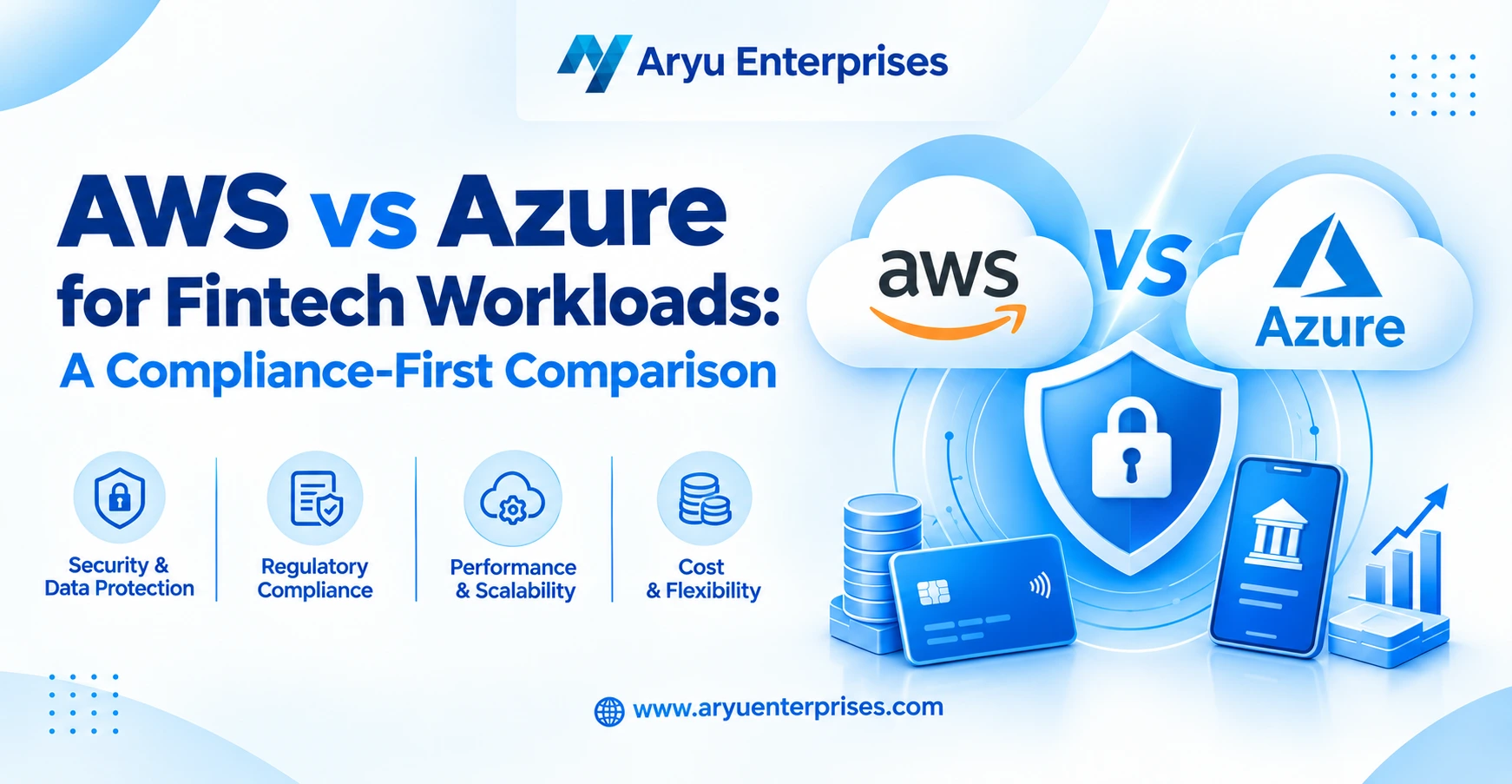 AWS vs Azure for Fintech Workloads: A Compliance-First Comparison